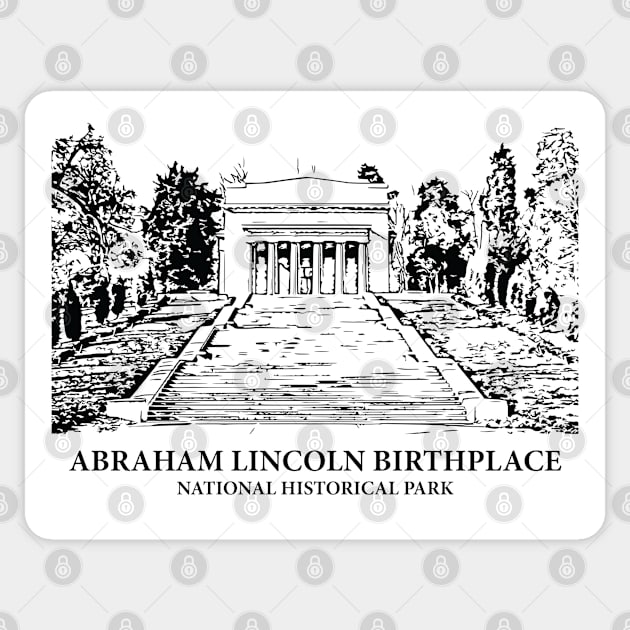 Abraham Lincoln Birthplace National Historical Park Sticker by Lakeric
